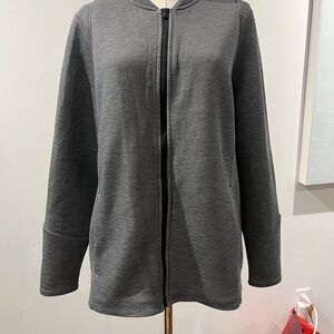 Women’s Under Armor Charcoal Full-Zip athletic hoodie/jacket